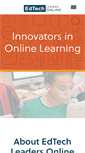 Mobile Screenshot of edtechleaders.org